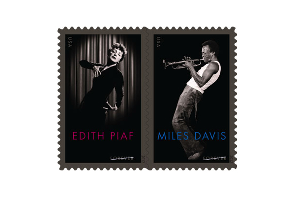 Miles-piaf-stamp