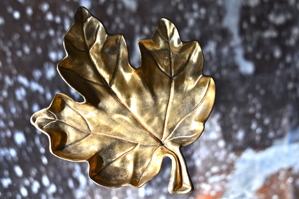 Brass-leaf