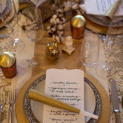 event planning - réveillon dinner - courtney apple photography