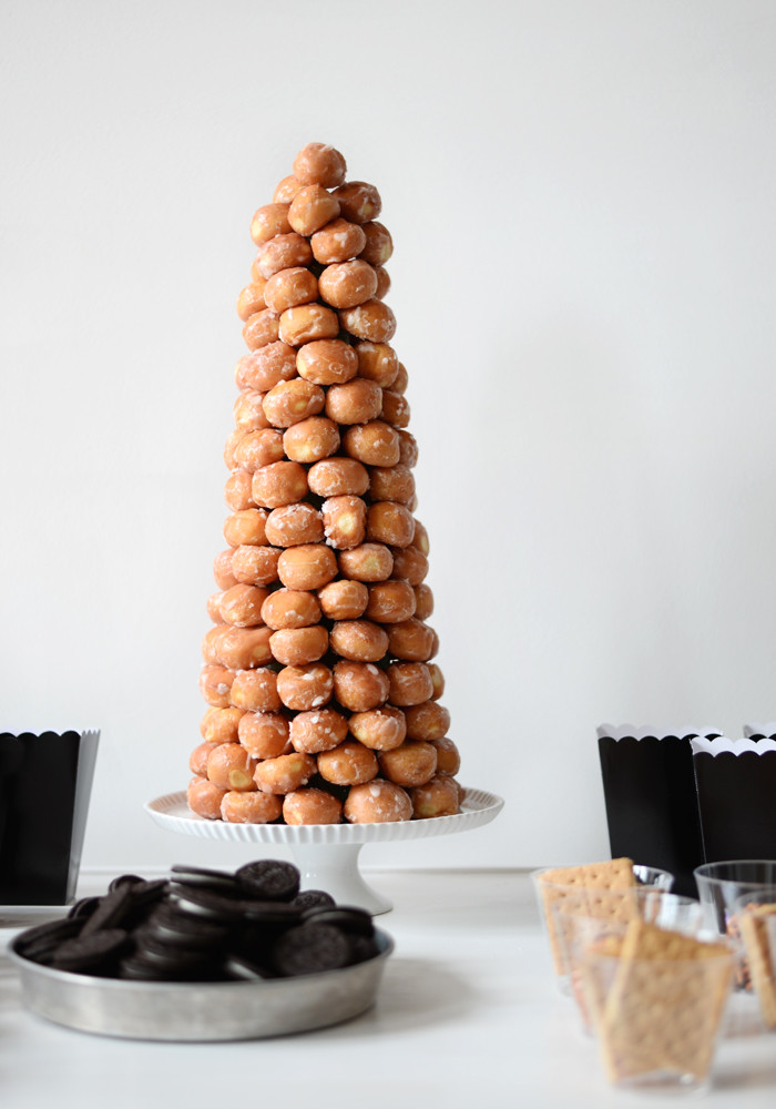 donut-croquembouche