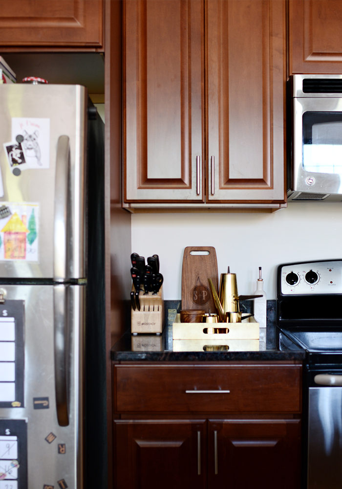 kitchen vignette